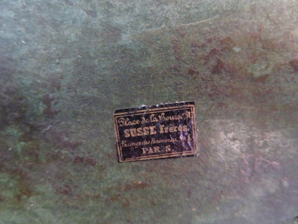 Stamped Susse Fragancy Box In Boulle Marquetry Napoleon III Period 19th-photo-3