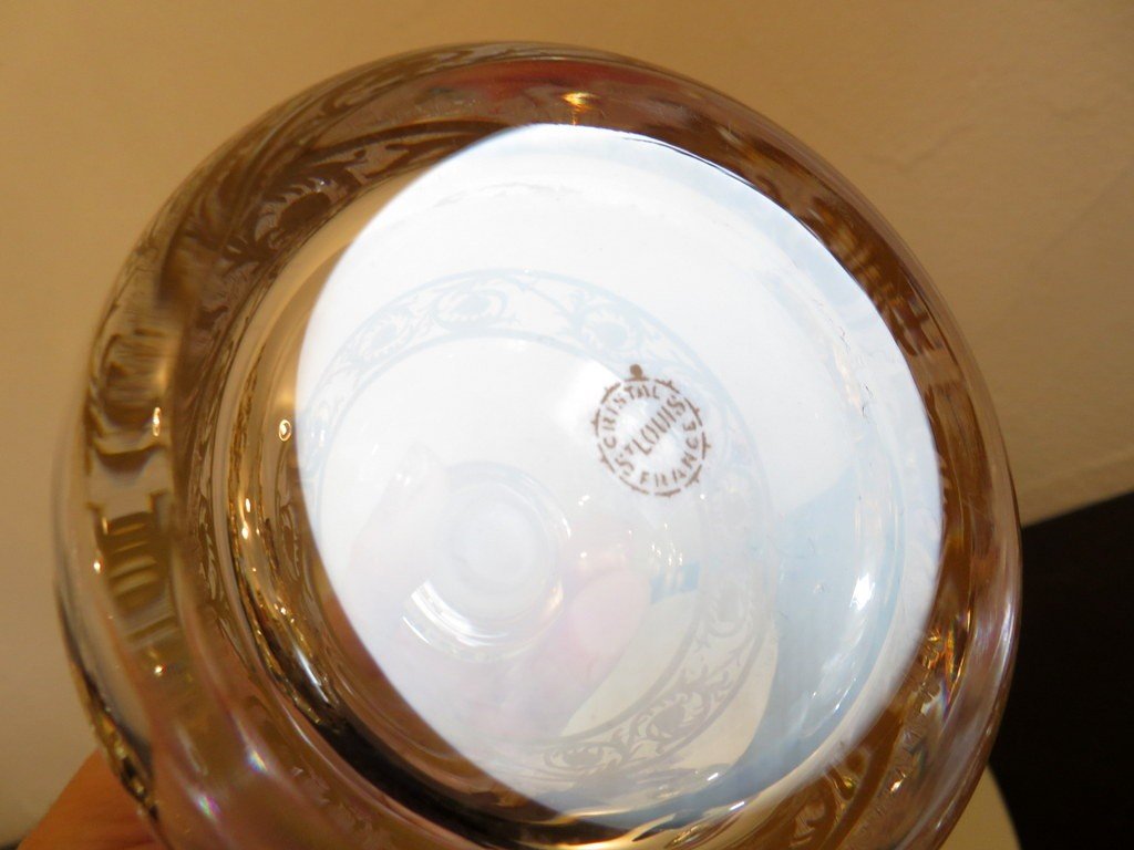 Set Of Beauty Perfum In Crystal St - Louis Thistle Gold-photo-3