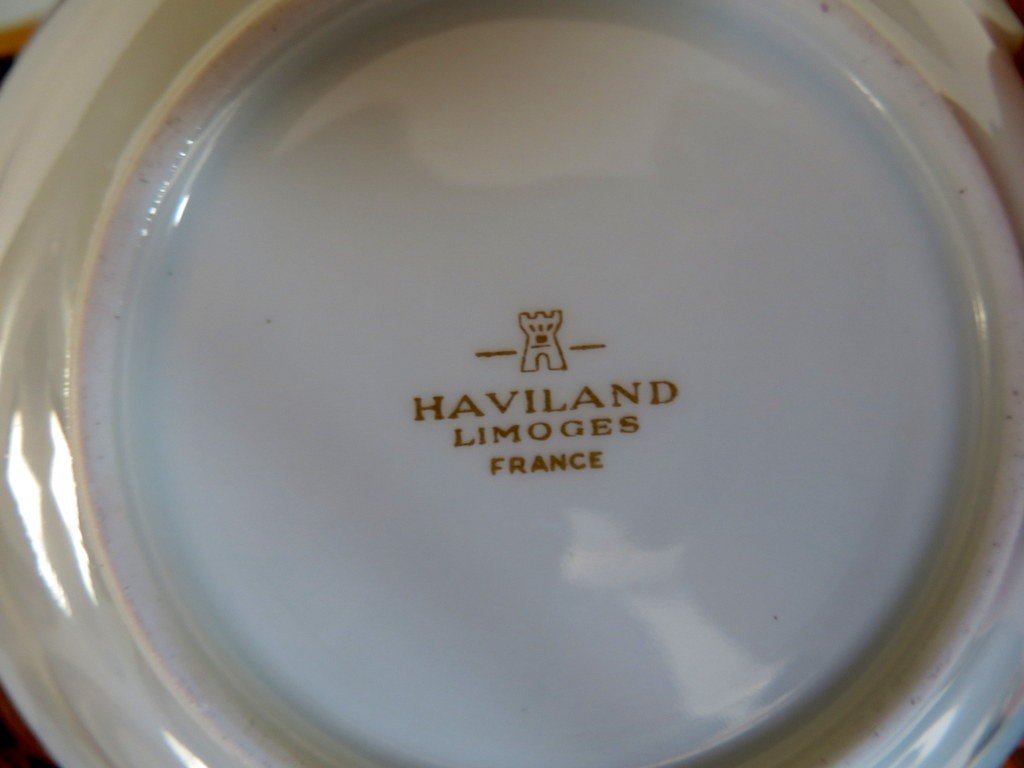 Bleu De Four Haviland Imperator Service En Porcelaine De Limoges Complet Exeptionnel-photo-2