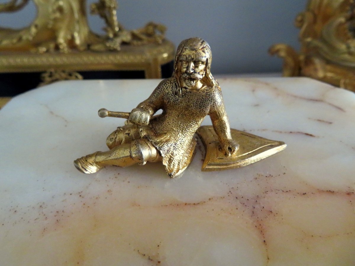 Onyx And Bronze Box, Napoleon III Period-photo-3