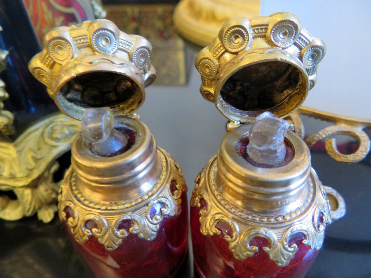 Little Fragancy Box In Opaline White Glass Napoleon III Period 19th-photo-4