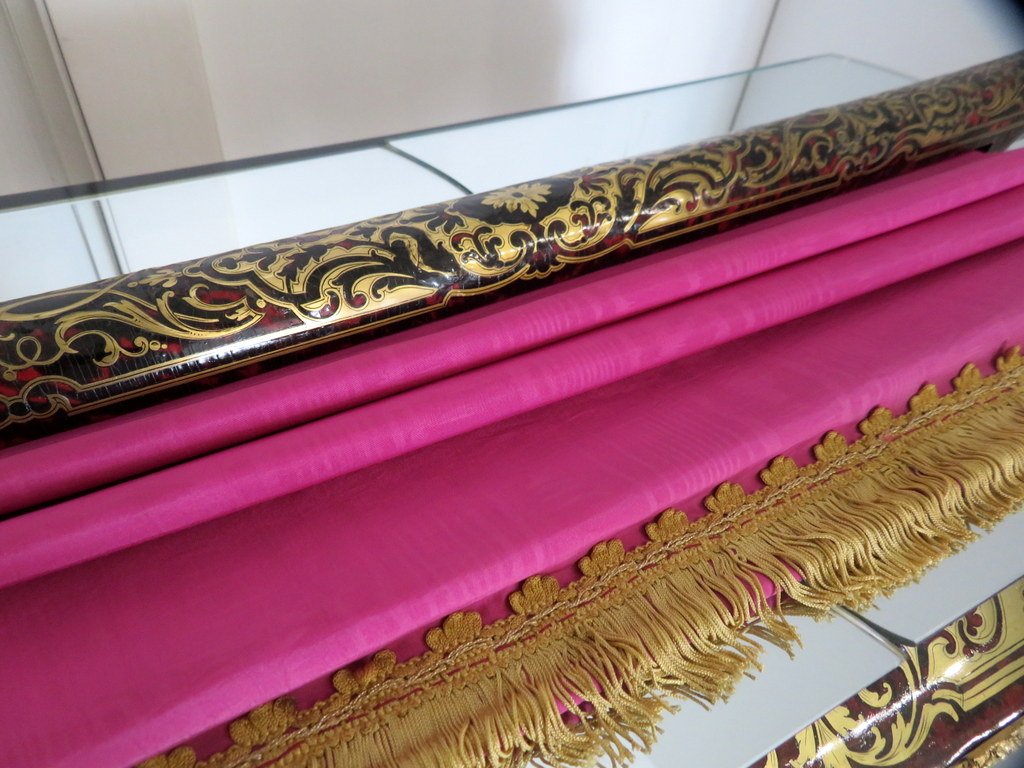 Pare Fumée en marqueterie Boulle époque Napoléon III-photo-4