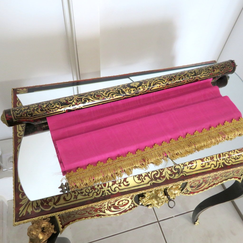 Pare Fumée en marqueterie Boulle époque Napoléon III