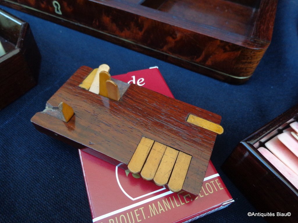 Game Box In Boulle Marquetry Napoleon III Period 19th-photo-4