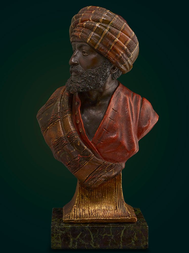 Rare Art Nouveau Goldscheider Terracotta Circa 1895-photo-3