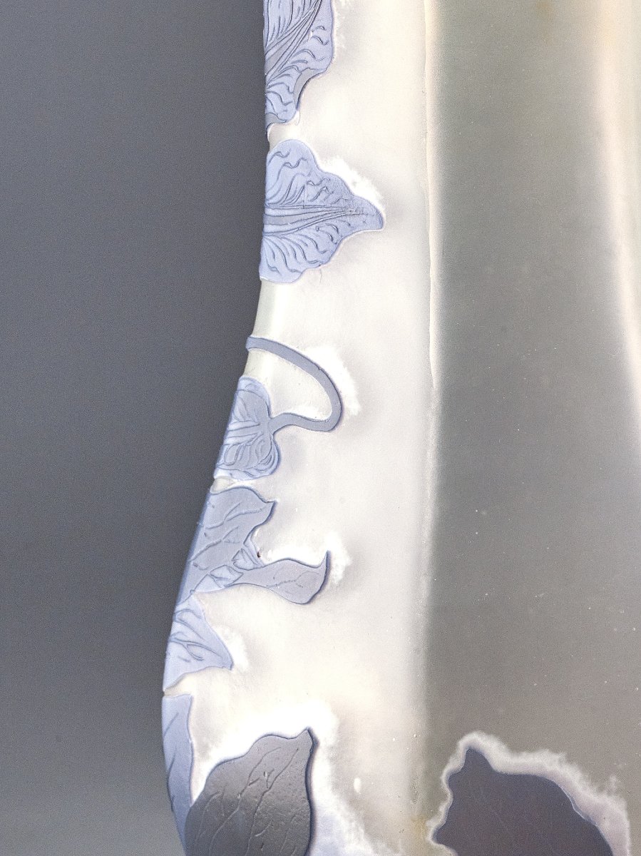 Gallé, Original Vase - Art Nouveau Glassware-photo-6