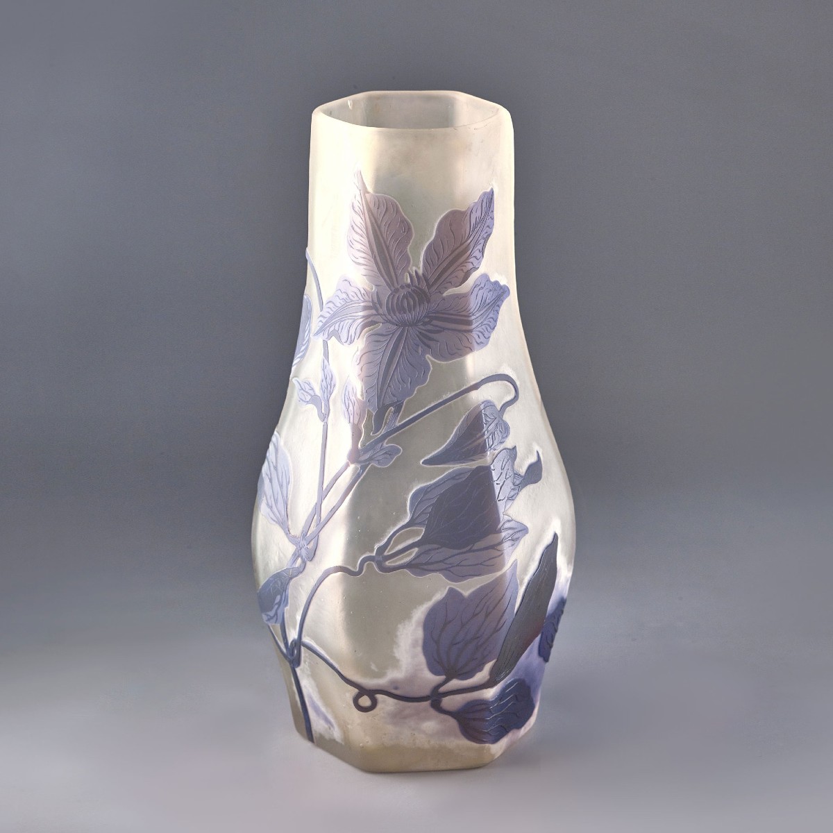 Gallé, Original Vase - Art Nouveau Glassware