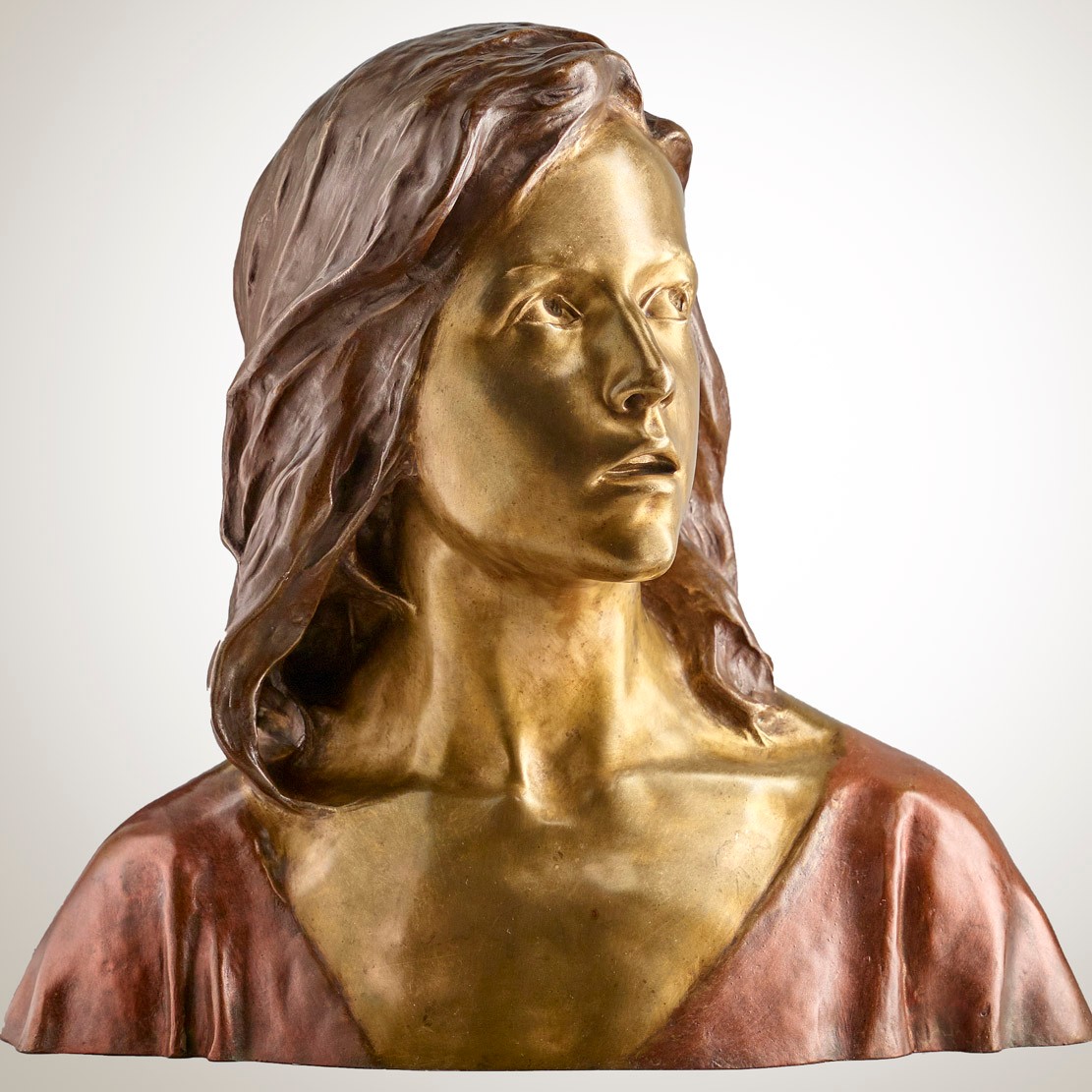 Large Bust Raoul Larche (1860-1912) - 