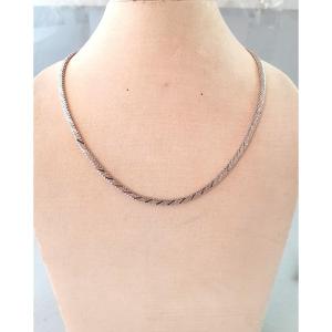 White Gold Necklace - 1960/1970 Period