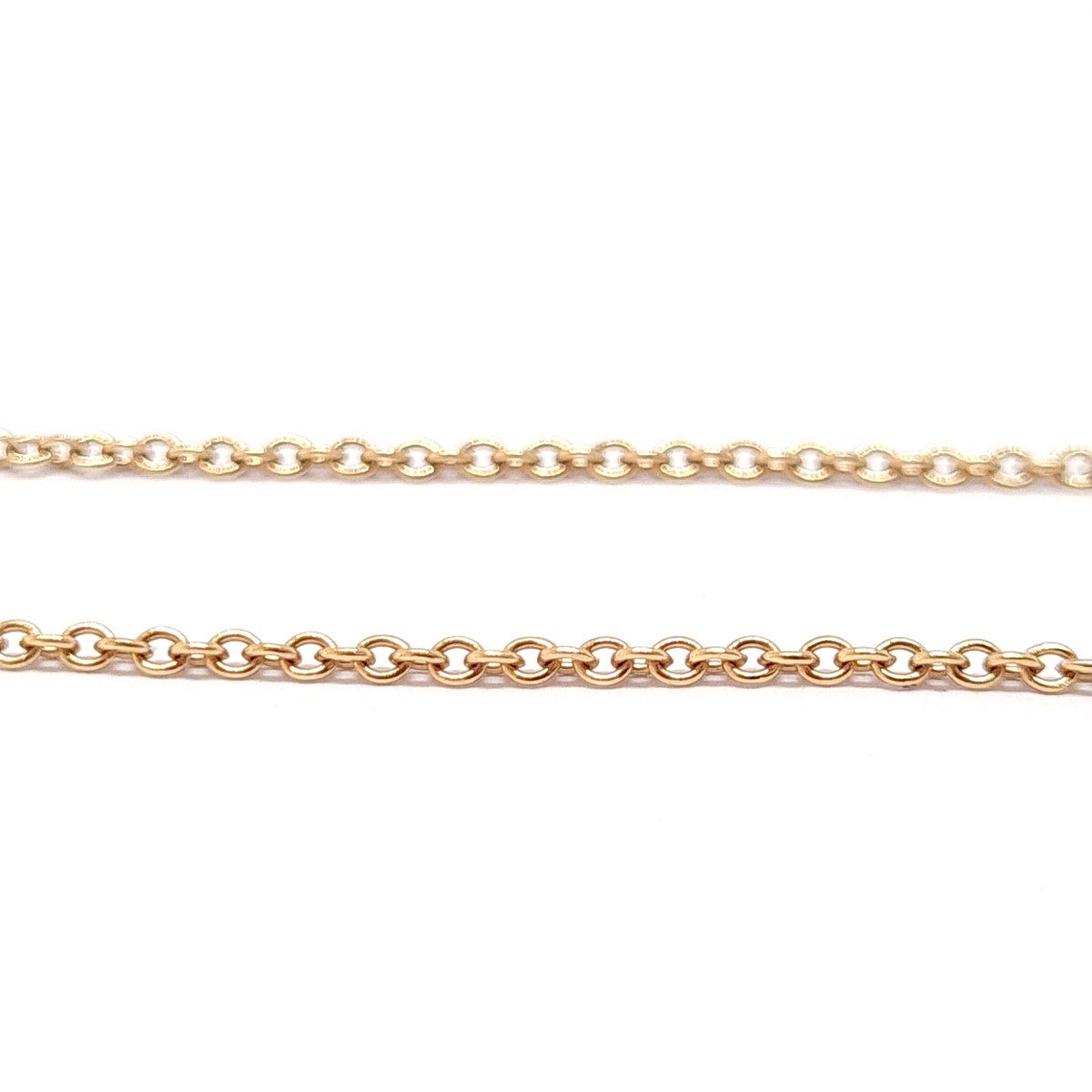 18k Rose Gold Diamond Lace Necklace-photo-2