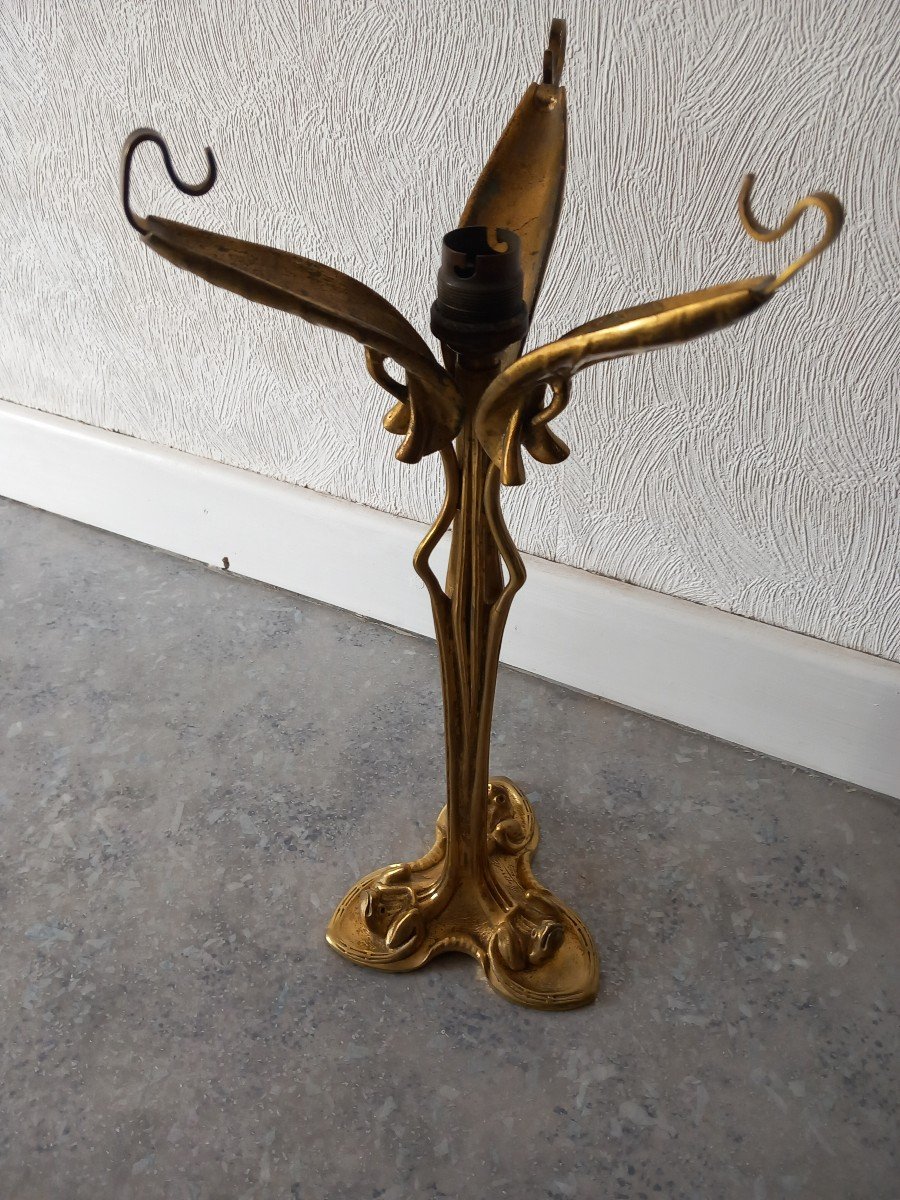 Extremely Rare Louis Majorelle Lamp Base