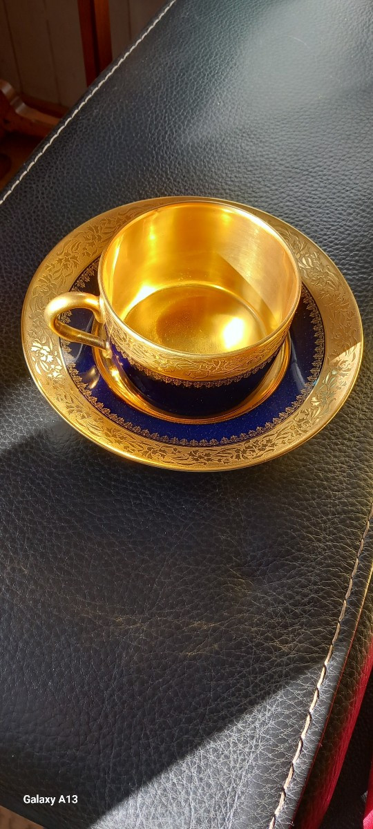Limoges paire de tasses à thé-photo-1