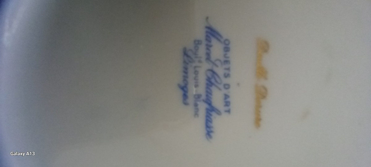 Limoges paire de tasses à thé-photo-3