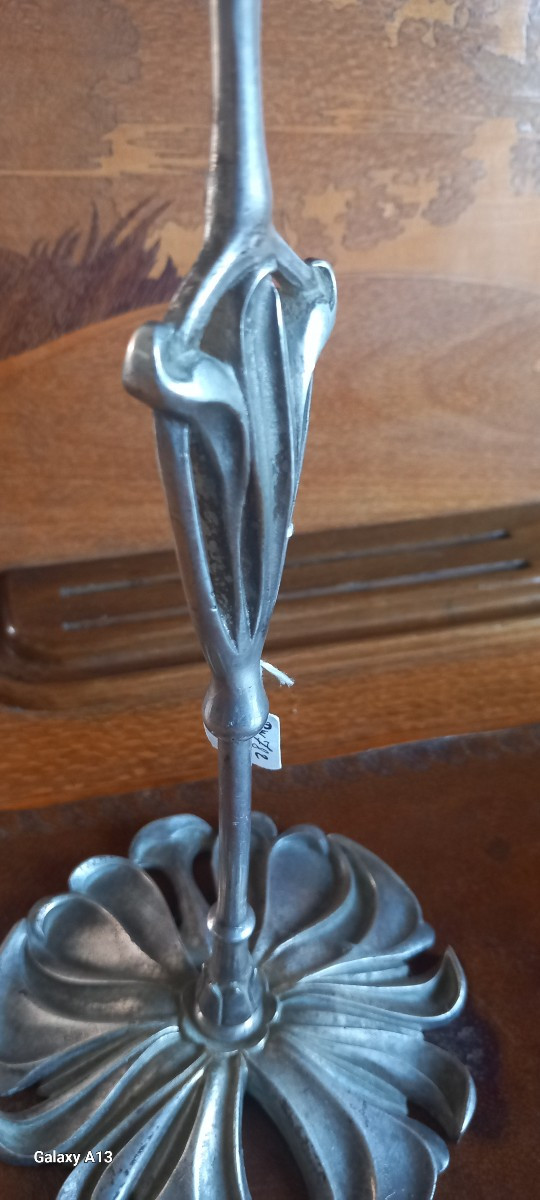 De Feure bougeoir art nouveau-photo-3