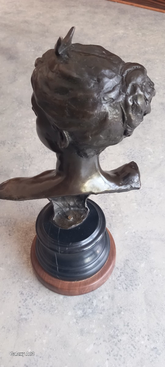 bronze Falguière Diane Chasseresse-photo-5