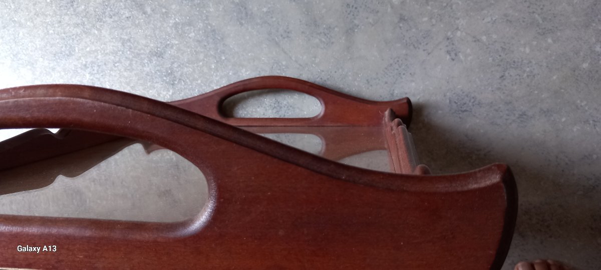 Art Nouveau Tray Signed "hazard Nancy," A Student Of Majorelle-photo-3