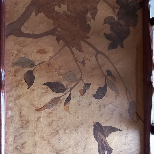 Art Nouveau Tray Signed "hazard Nancy," A Student Of Majorelle-photo-4