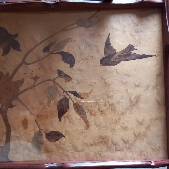 Art Nouveau Tray Signed "hazard Nancy," A Student Of Majorelle-photo-8