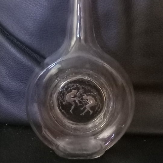 Lalique René  1912 carafe deux danseuses-photo-6