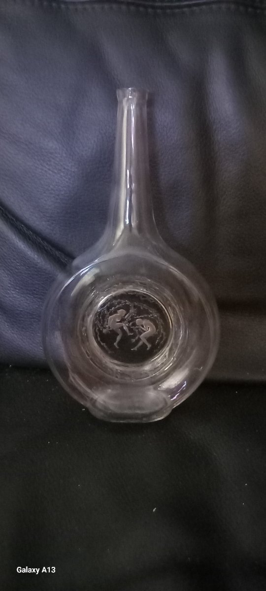 Lalique René  1912 carafe deux danseuses