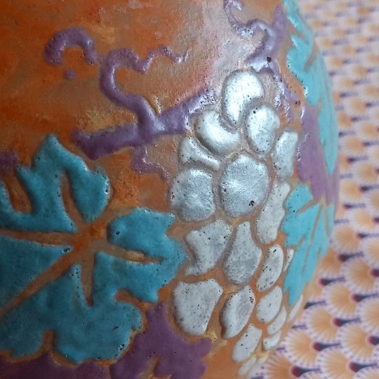 vase boule art déco de Henri Quenvi Paris-photo-5
