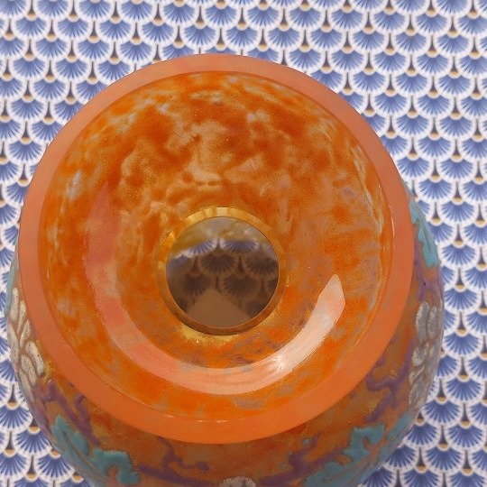 vase boule art déco de Henri Quenvi Paris-photo-6