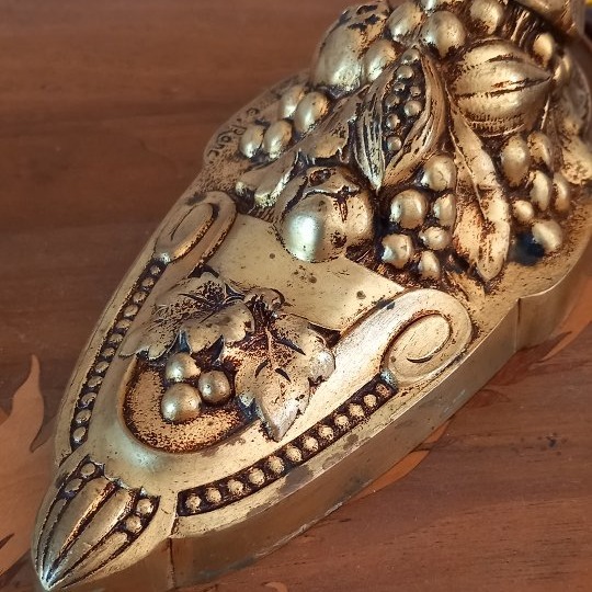 Le Verre Français Charder Schneider C.Ranc lampe bronze-photo-5
