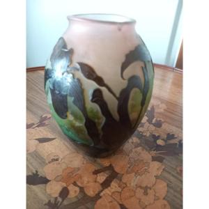 Gallé Orchid Vase