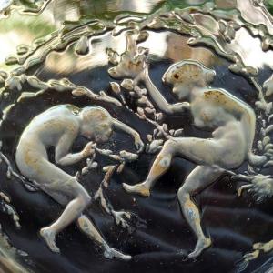 Lalique René, 1912, Decanter Featuring Two Dancers