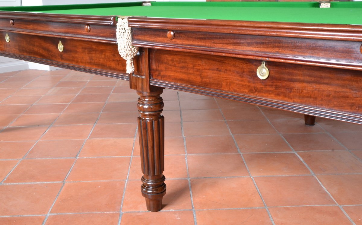 Table De Billard Ou Snooker Gillows Vers 1820-photo-2