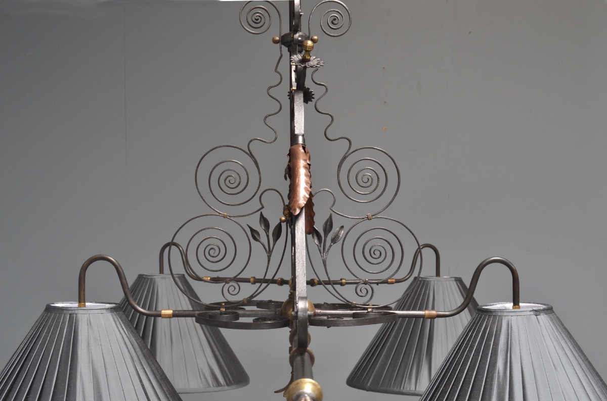 Lampe décorative pour billard ou snooker avec cadre en acier-photo-2