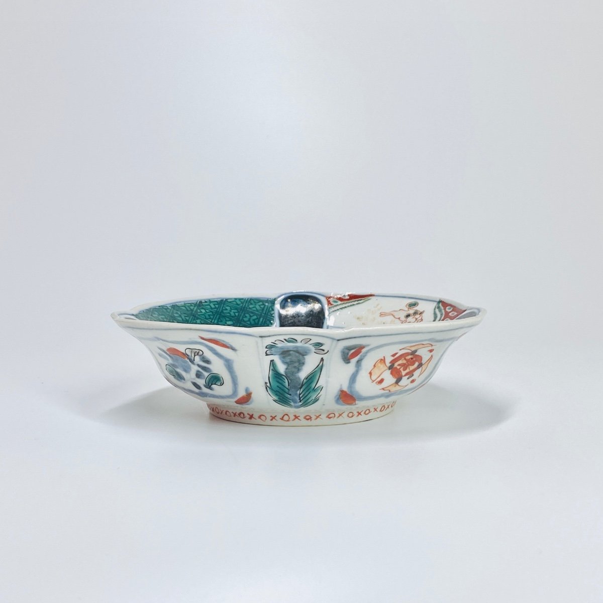 Japanese Porcelain Bowl From Kutani - Eighteenth Century-photo-3