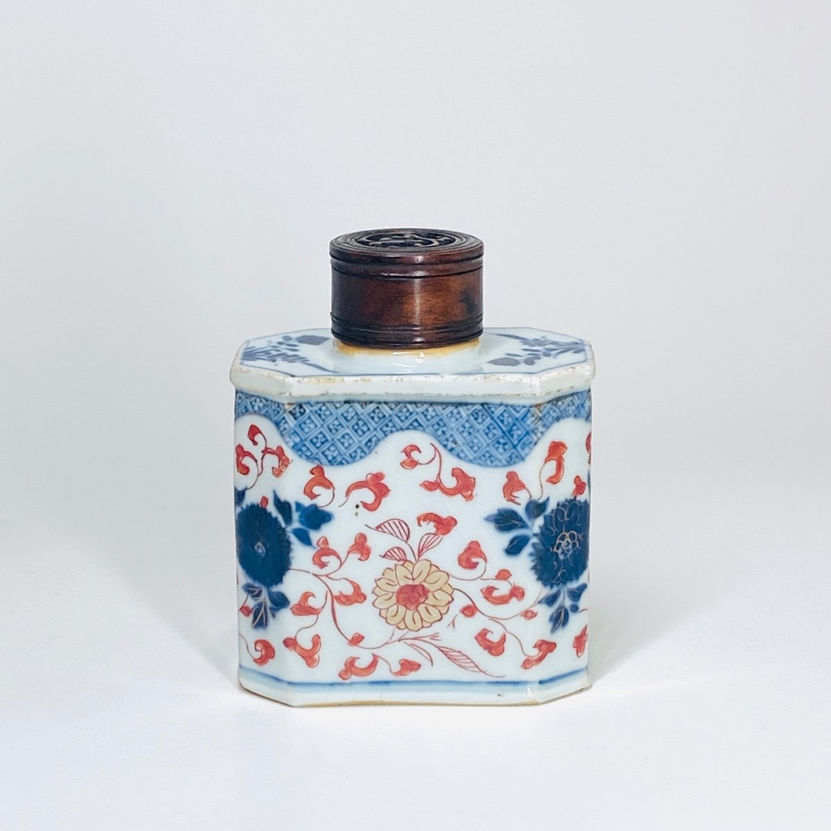 Chine - Flacon à thé à décor Imari - Époque Kangxi (1662-1722)-photo-3