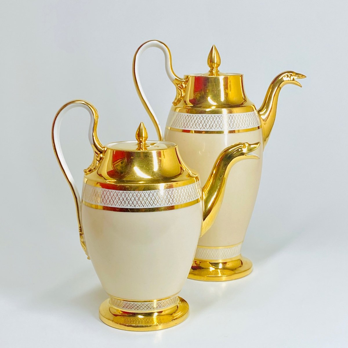 Paris - Manufacture De Dagoty - Coffee Service - Circa 1815-20-photo-2
