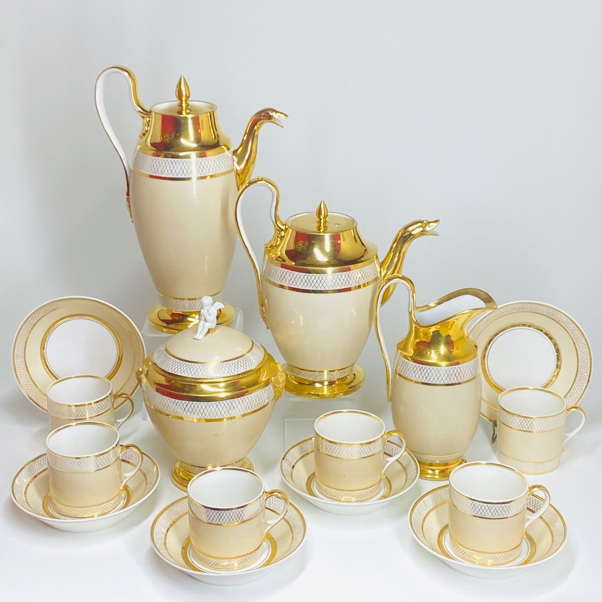 Paris - Manufacture De Dagoty - Coffee Service - Circa 1815-20