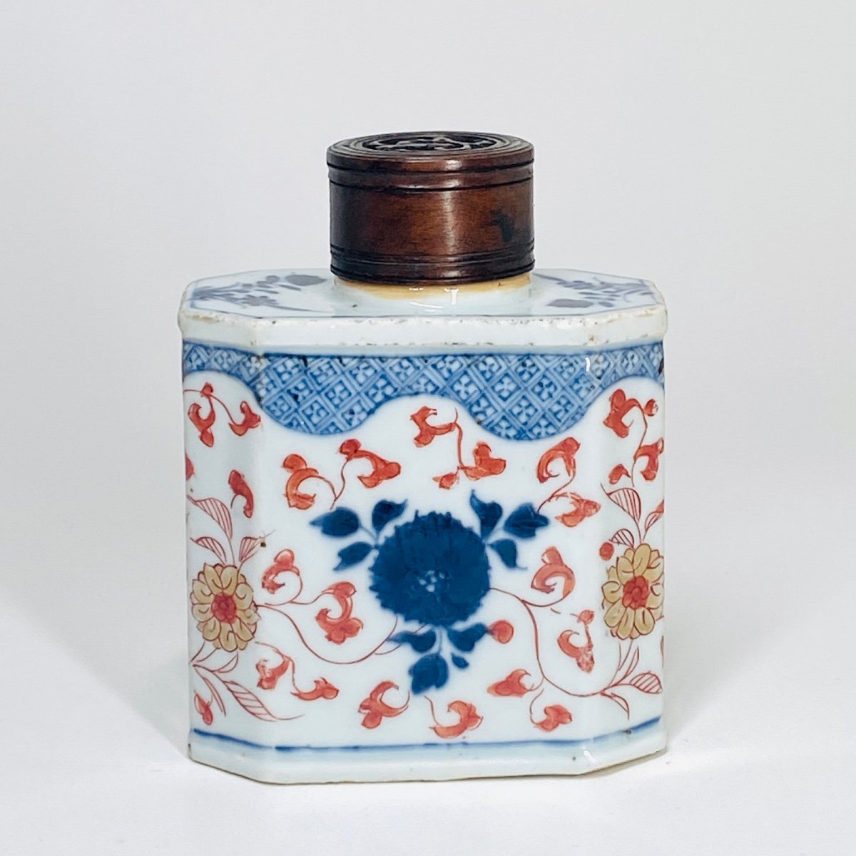 Chine - Flacon à thé à décor Imari - Époque Kangxi (1662-1722)
