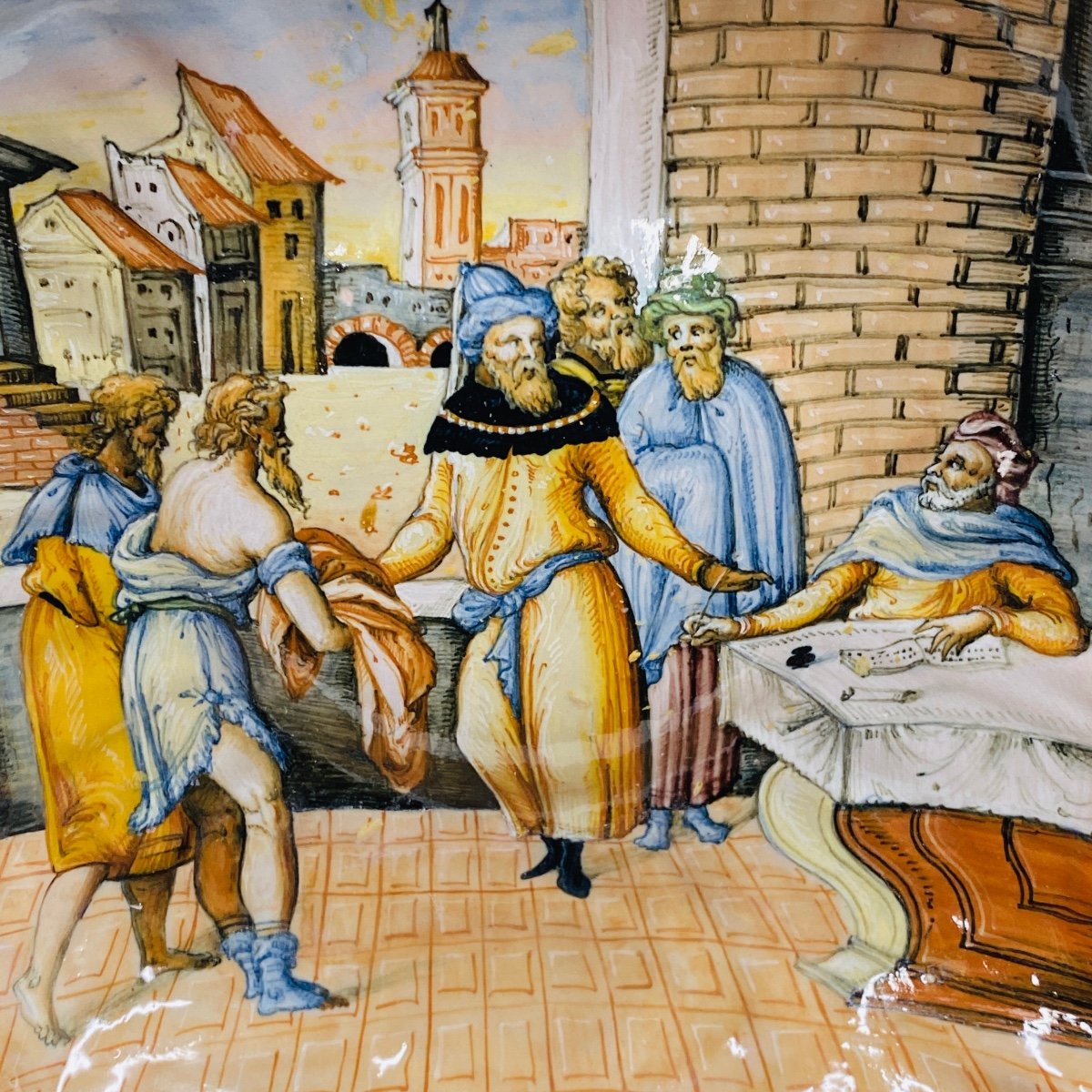 Crespina en majolique d’urbino - Deuxième moitié du XVIe siècle-photo-2
