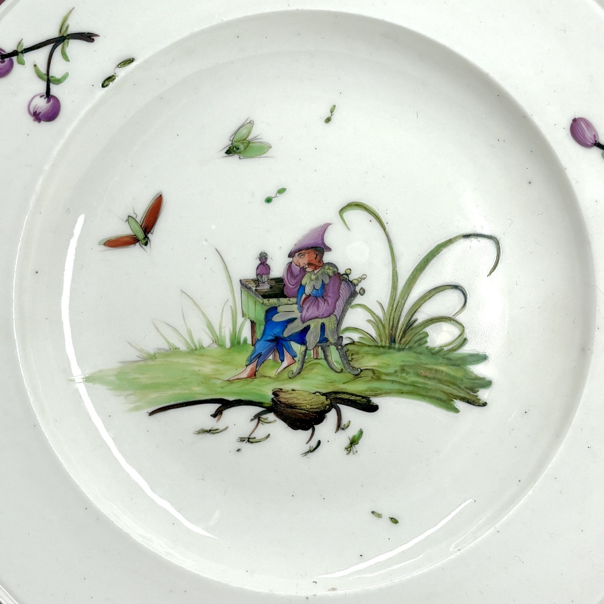 Two Strasbourg Porcelains - Eighteenth Century-photo-2