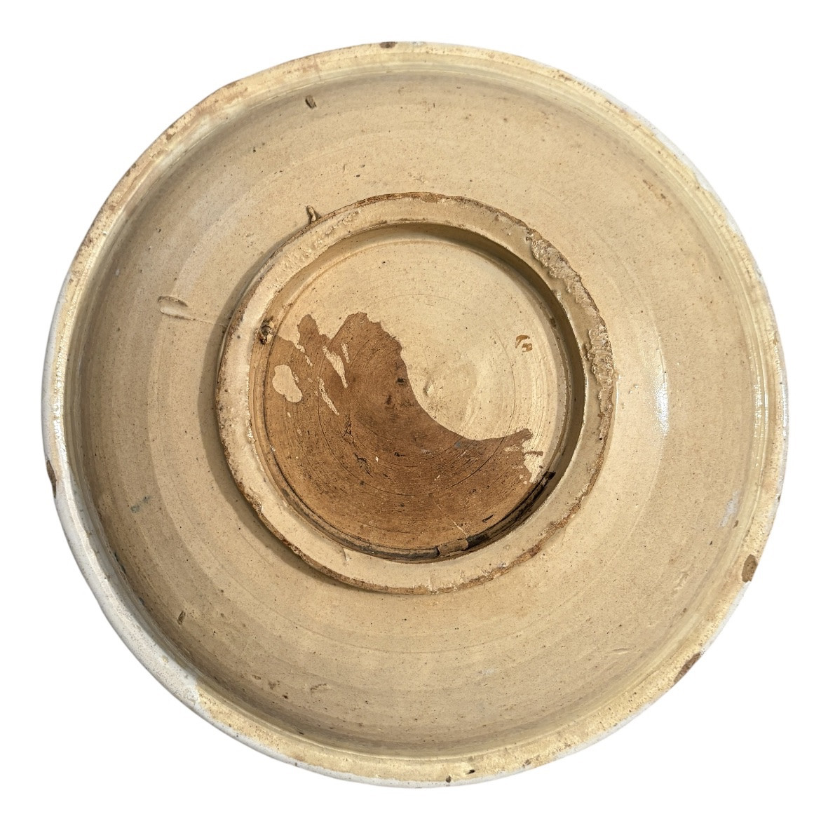 Two Earthenware Dishes Decorated With Horsemen From Northern France - 18th Century-photo-1