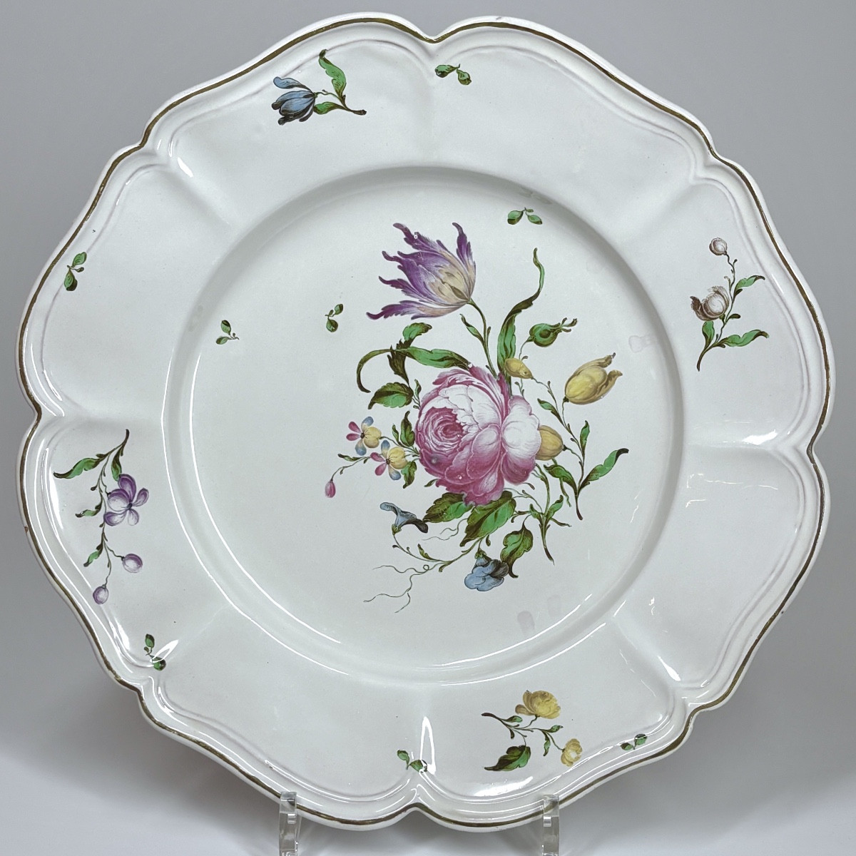 Niderviller Earthenware Dish - Eighteenth Century