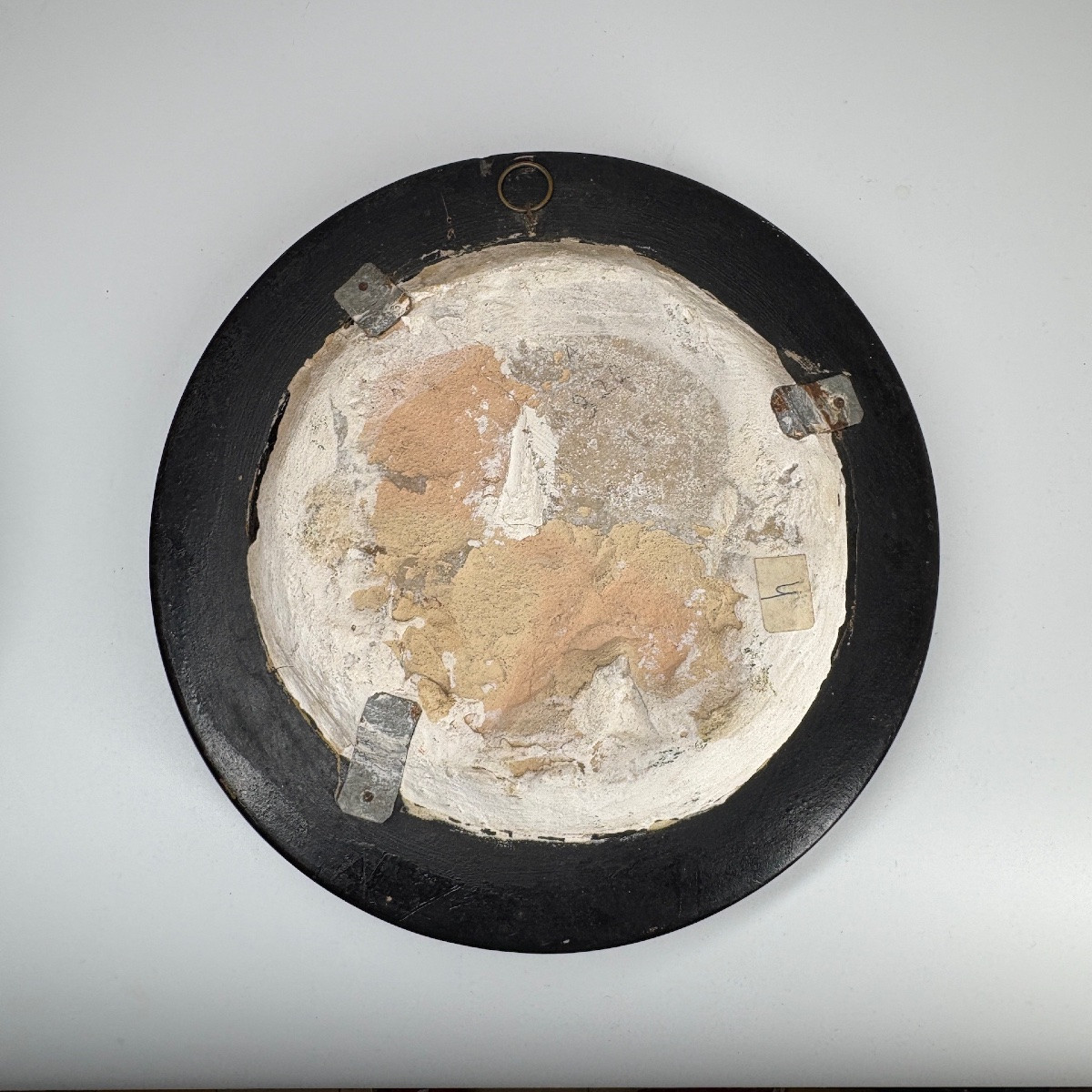 Four Earthenware Plaques In Medallions - 18th Century-photo-5