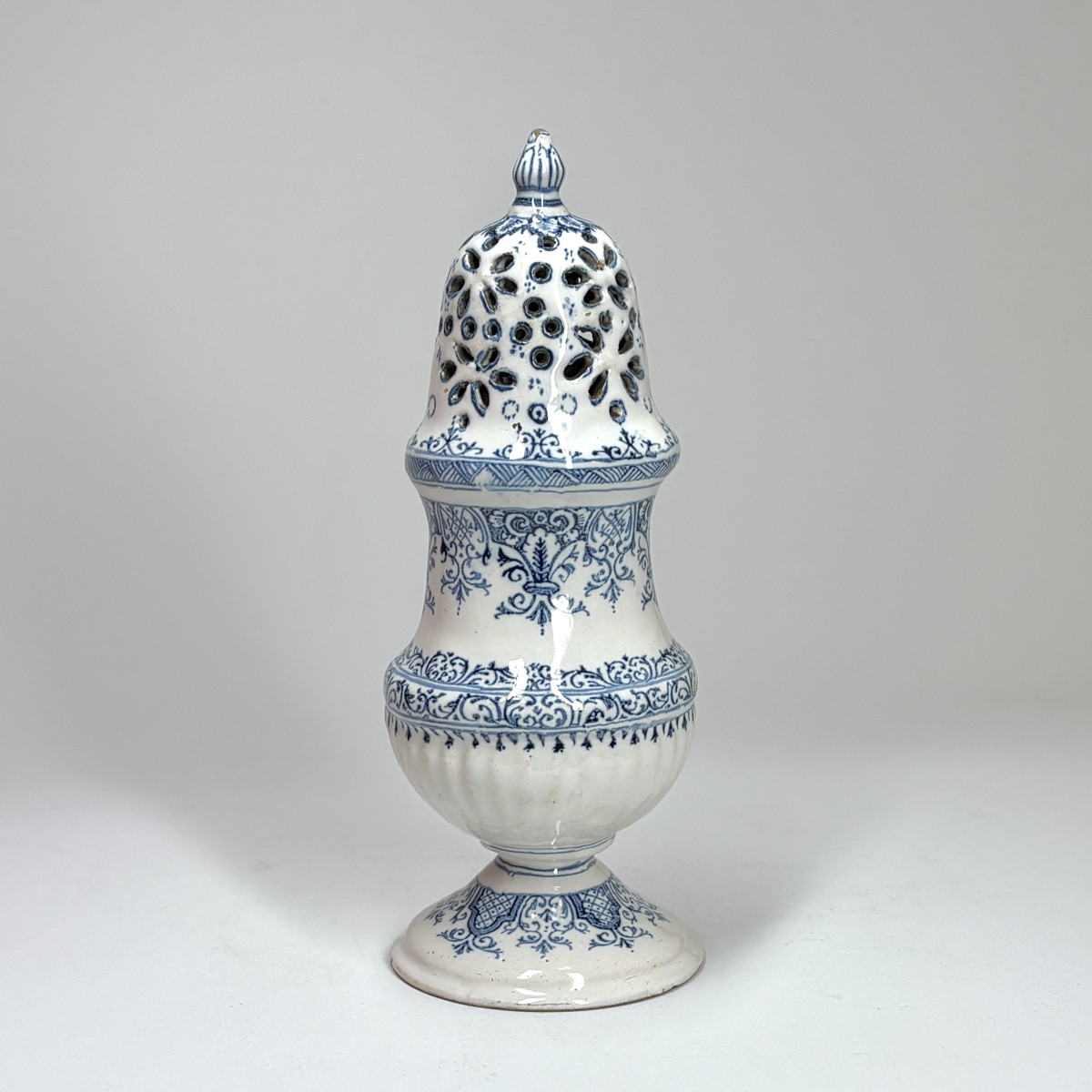 Moustiers Faience Table Sugar Sprinkler - 18th Century
