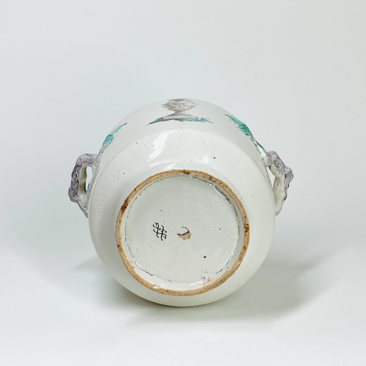 Earthenware Bottle Bucket From Saint-amand-les-eaux - Eighteenth Century-photo-1