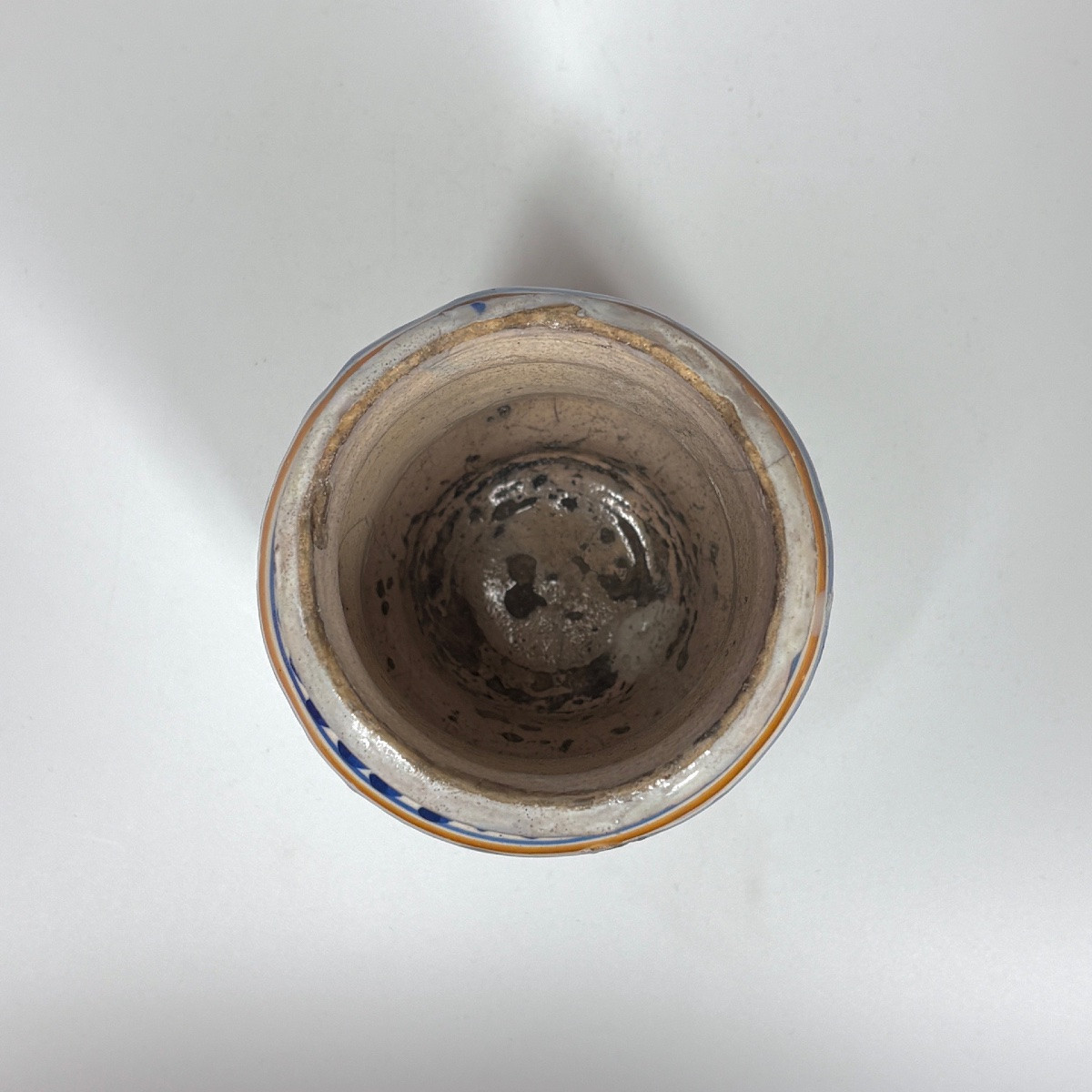 Albarello en majolique de Lyon - XVIe siècle-photo-2