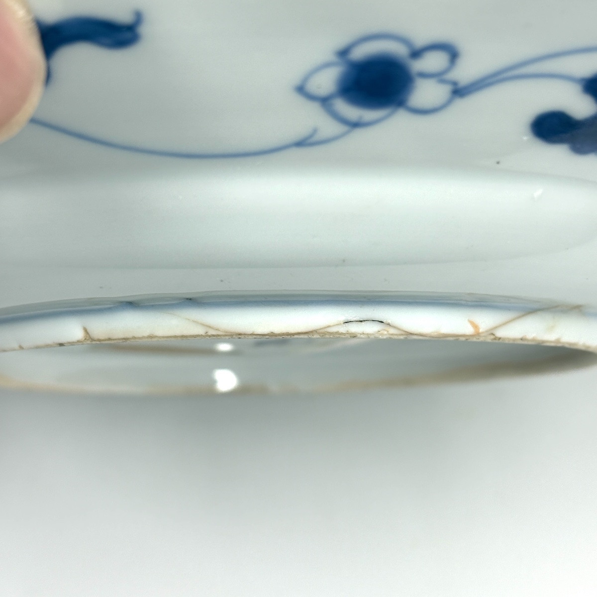 Chine - Assiette en porcelaine Kraak - XVIIe siècle-photo-4