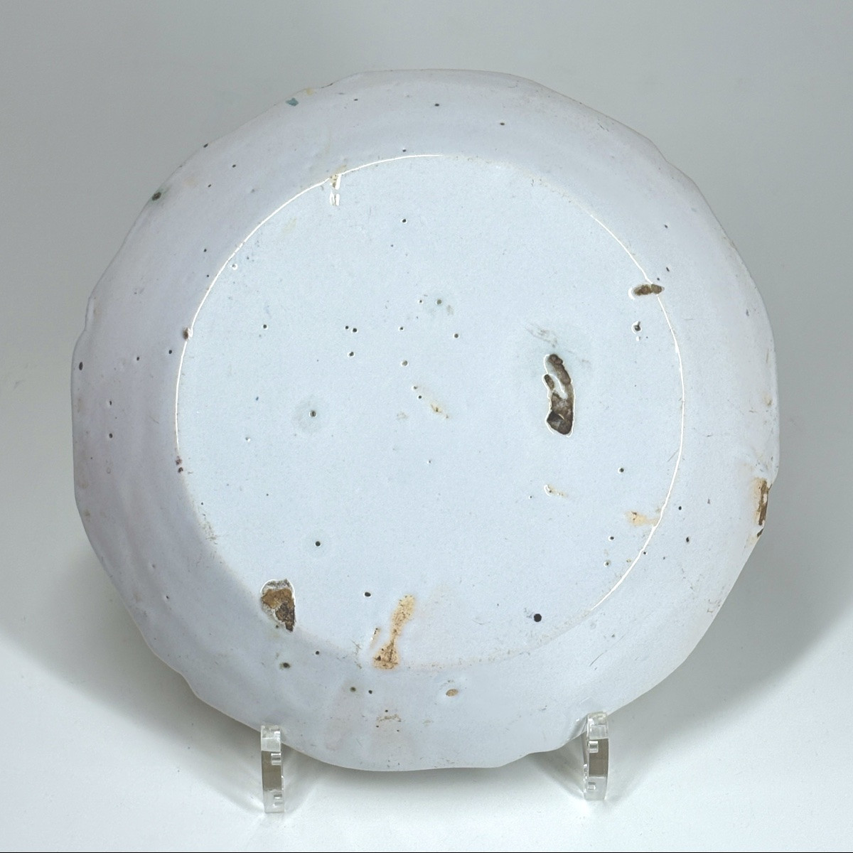 Rare assiette révolutionnaire de Nevers - XVIIIe siècle-photo-2