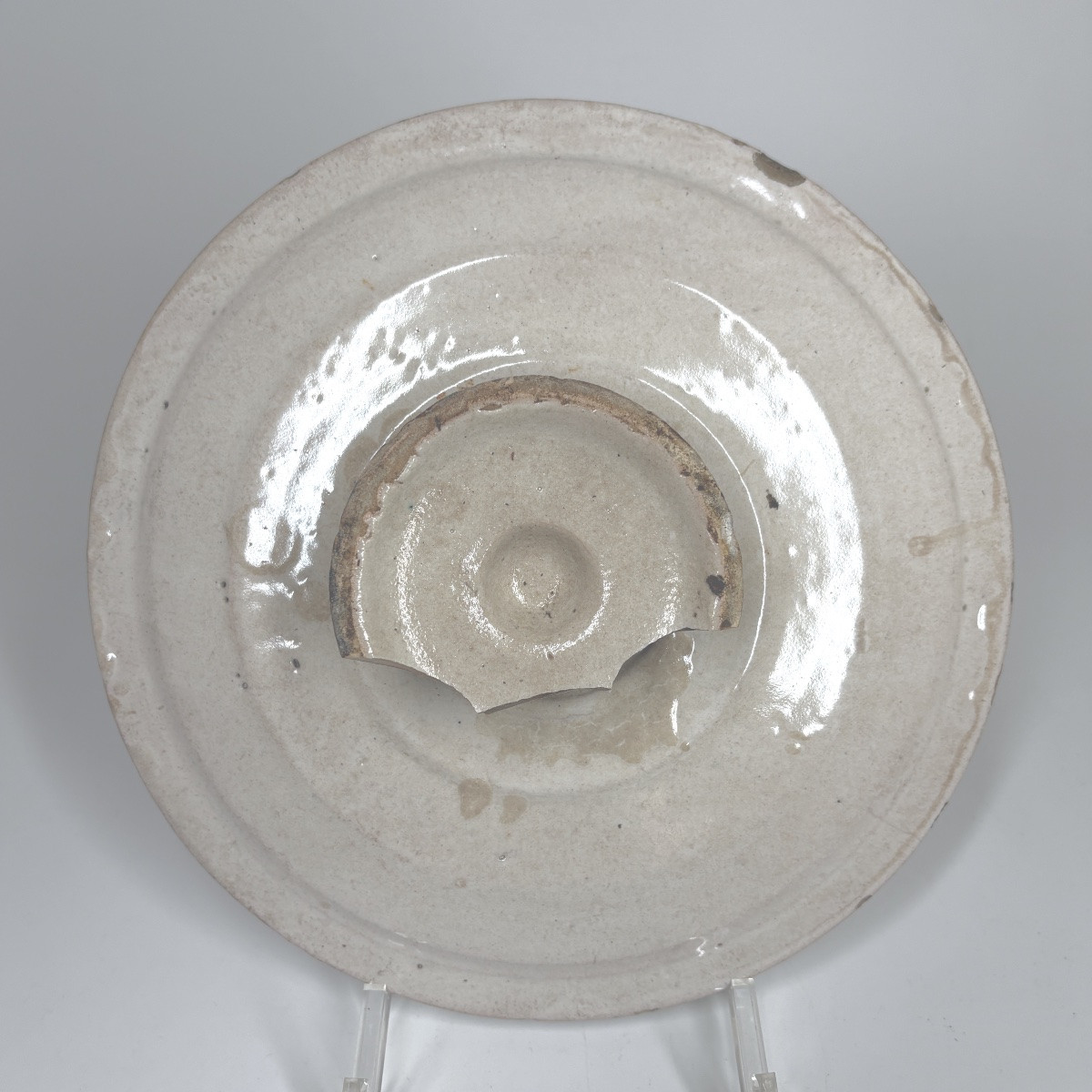 Two Deruta Earthenware Trays - 17th Century-photo-3