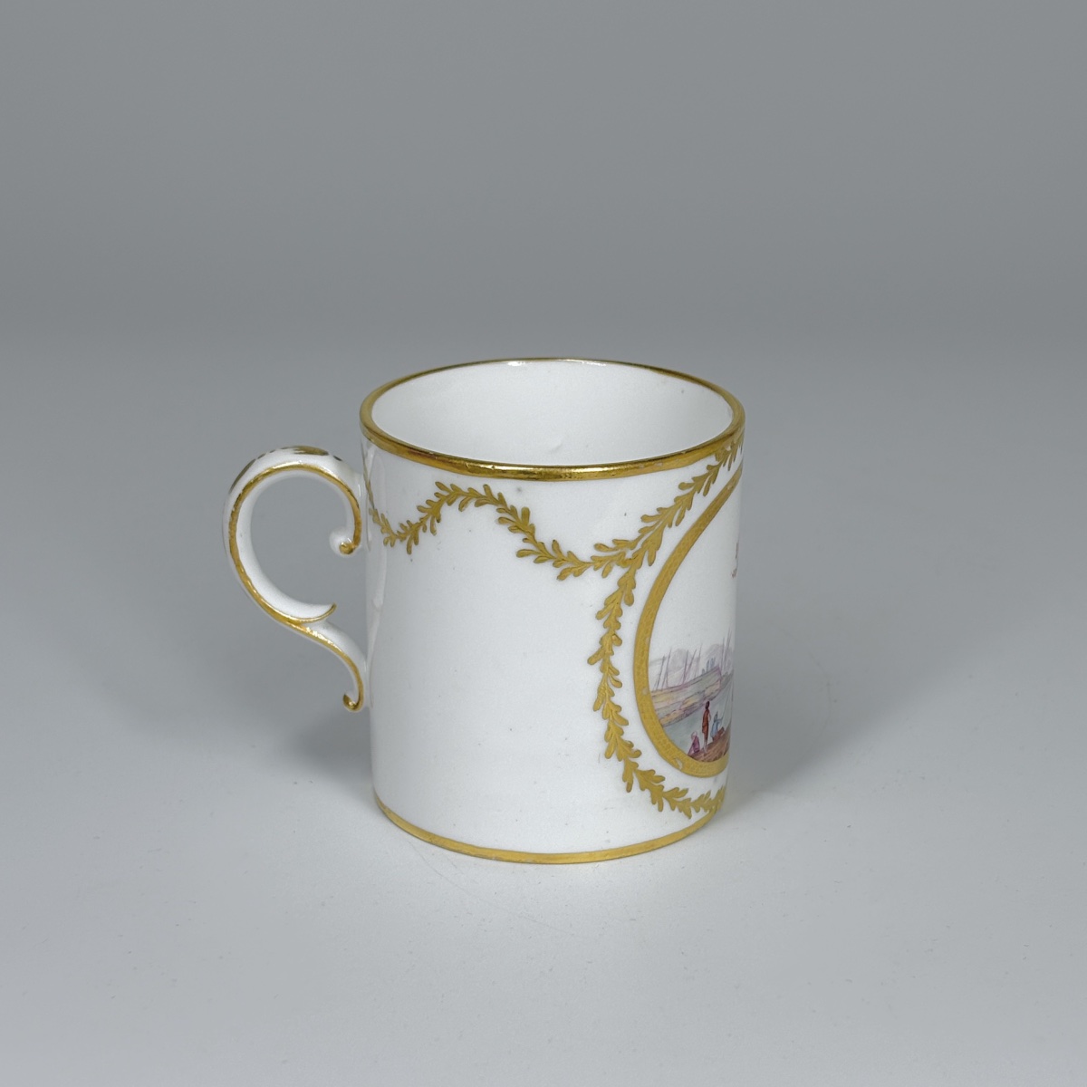 Tasse litron en porcelaine de Sèvres - XVIIIe siècle-photo-4