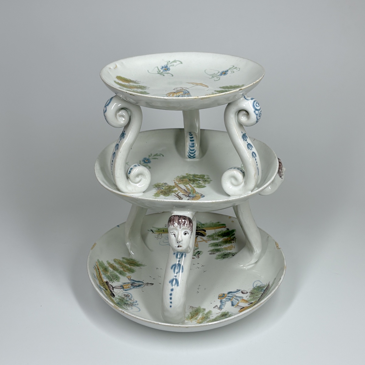 Mainly Earthenware Tableware From La Forest (savoie) — Eighteenth Century-photo-2