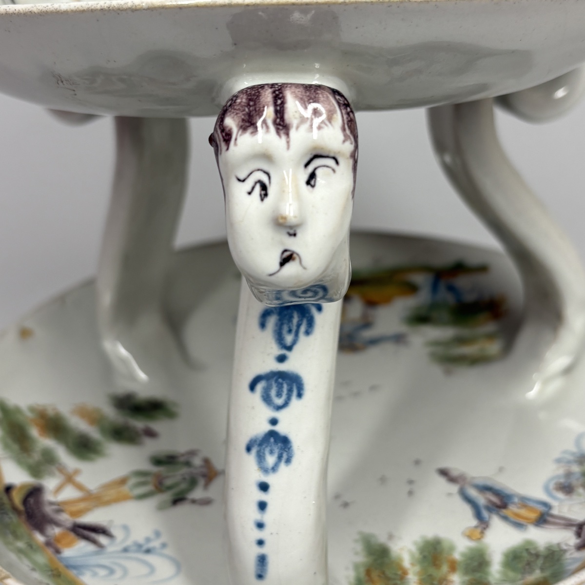 Mainly Earthenware Tableware From La Forest (savoie) — Eighteenth Century-photo-4